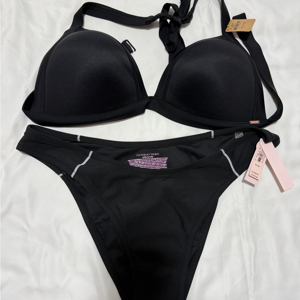 Victoria's Secret Elegant Black Swimwear